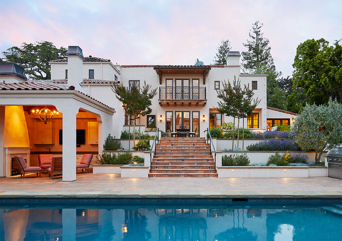 House and Pool Exterior